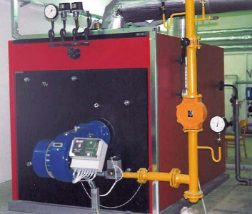 Low-pressure steam boilers for gaseous and liquid fuels THP-P - Foto