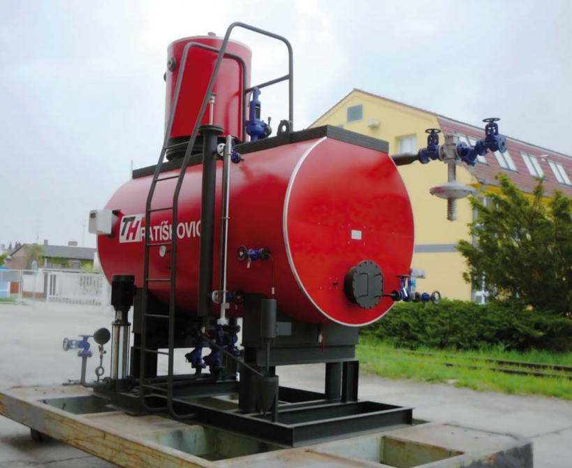 Feed tanks, deaerators and condensate modules