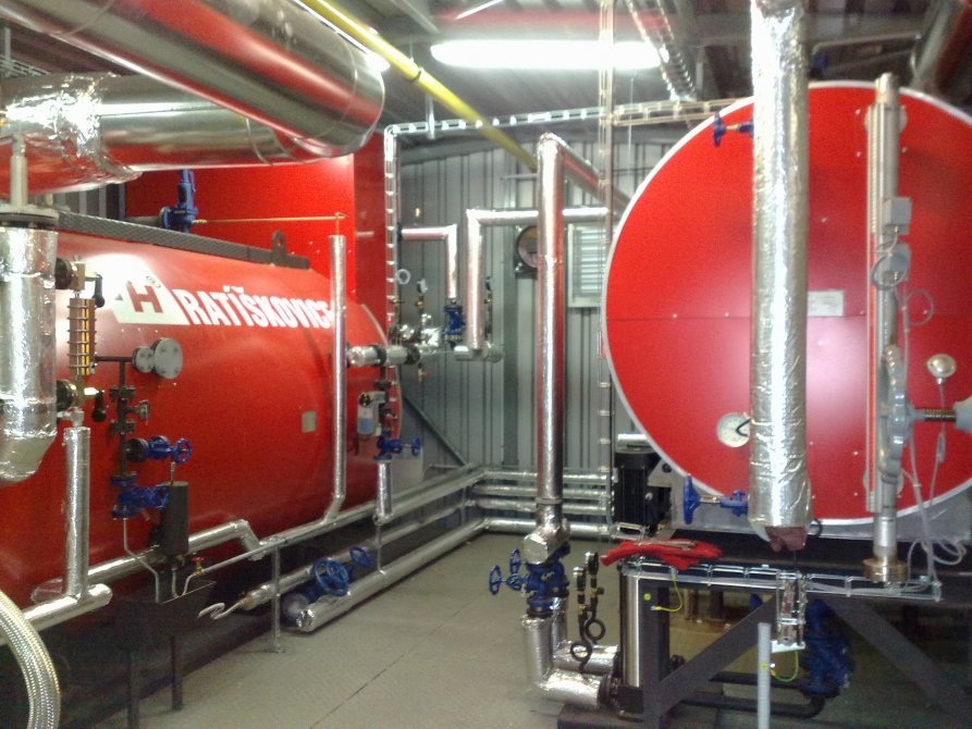 Container boiler rooms