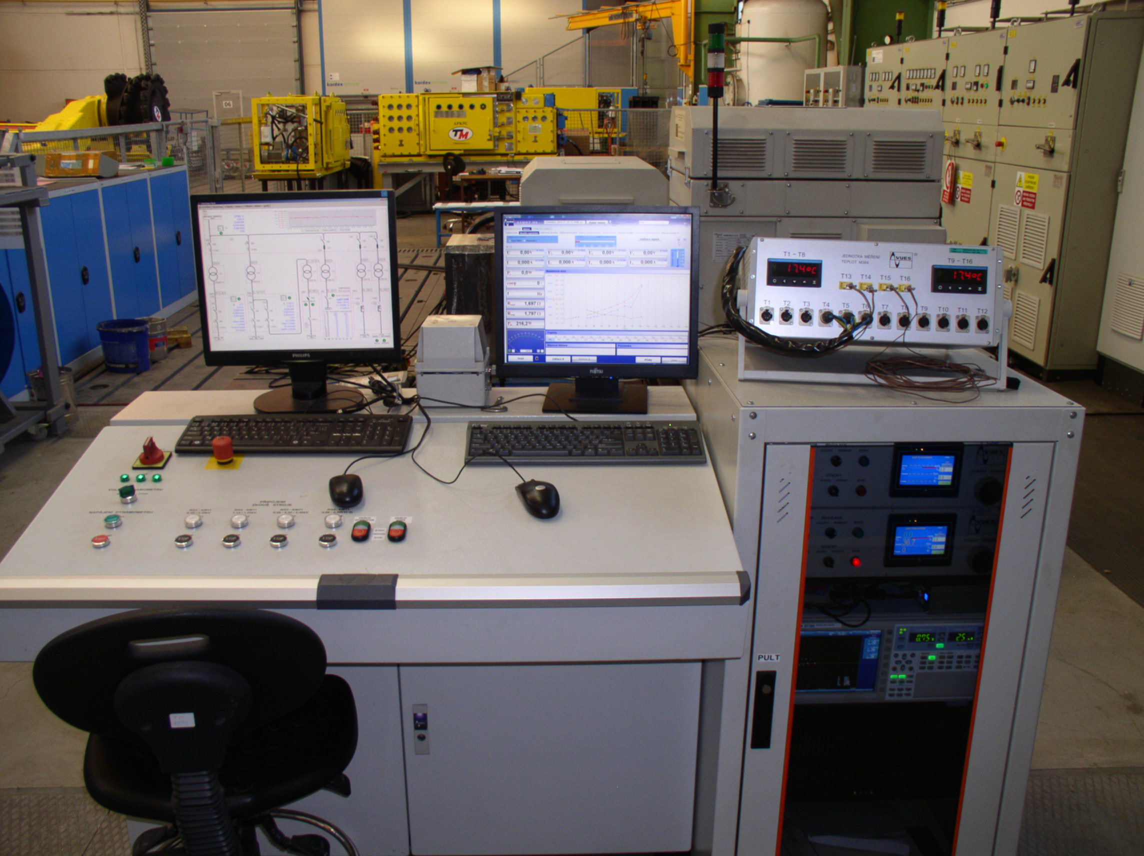Testing room for electrical devices | T Machinery